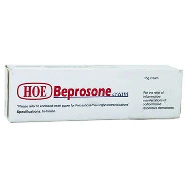 Kem bôi Beprosone Cream HOE Pharmaceuticals điều trị viêm da dị ứng, eczema, lupus ban đỏ (15g) 