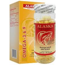 Alaska Deep Sea Fish Oil Omega 3 6 9 Hỗ Trợ Cải Thiện Não Bộ, Thị Lực & Tim Mạch Hộp 100 Viên