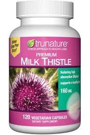 Trunature Premium Milk Thistle - Viên Uống Hỗ Trợ Phục Hồi Chức Năng Gan Hộp 120 viên