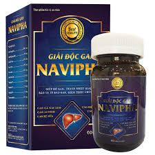 Giải Độc Gan Navipha - Viên Uống Hỗ Trợ Thải Độc, Cải Thiện Chức Năng Gan