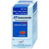  Dung dịch uống A.T Desloratadin An Thiên hương dâu giảm triệu chứng viêm mũi dị ứng, mày đay (30ml) 