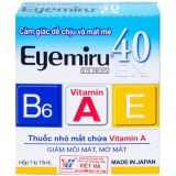  Thuốc nhỏ mắt Eyemiru 40 EX điều trị căng mắt, xung huyết kết mạc (15ml) 