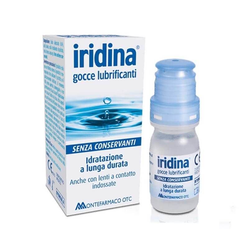 Nước Mắt Nhân Tạo Iridina Hỗ Trợ Giữ Ẩm & Bảo Vệ Sức Khoẻ Thị Lực Lọ 10ml