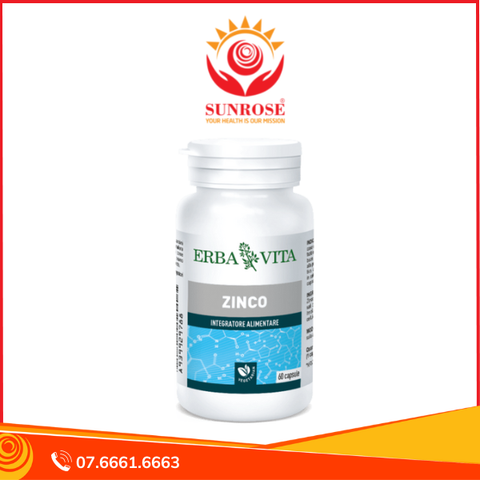  ZINCO viên uống Tpbvsk - Cung Cấp Kẽm, Hỗ Trợ Hệ Thống Miễn Dịch Hoạt Động Bình Thường, Hàng chuẩn San Marino, Lọ/60 Viên. 