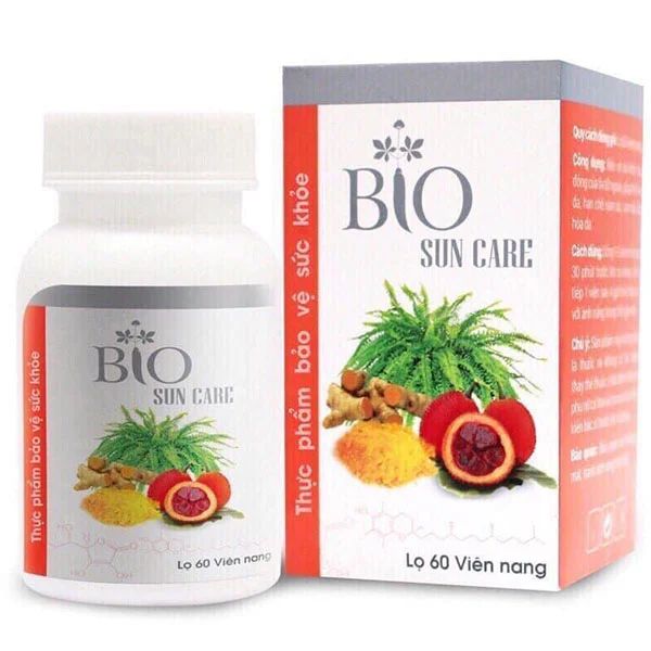 Viên Uống Chống Nắng Bio Sun Care - Hỗ Trợ Tạo Lớp Chắn Bảo Vệ & Dưỡng Da