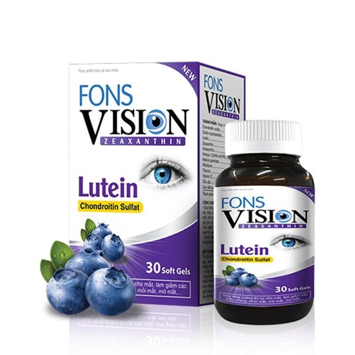 Fons Vision - Viên Uống Hỗ Trợ Chống Lão Hoá Mắt & Bảo Vệ Thị Giác