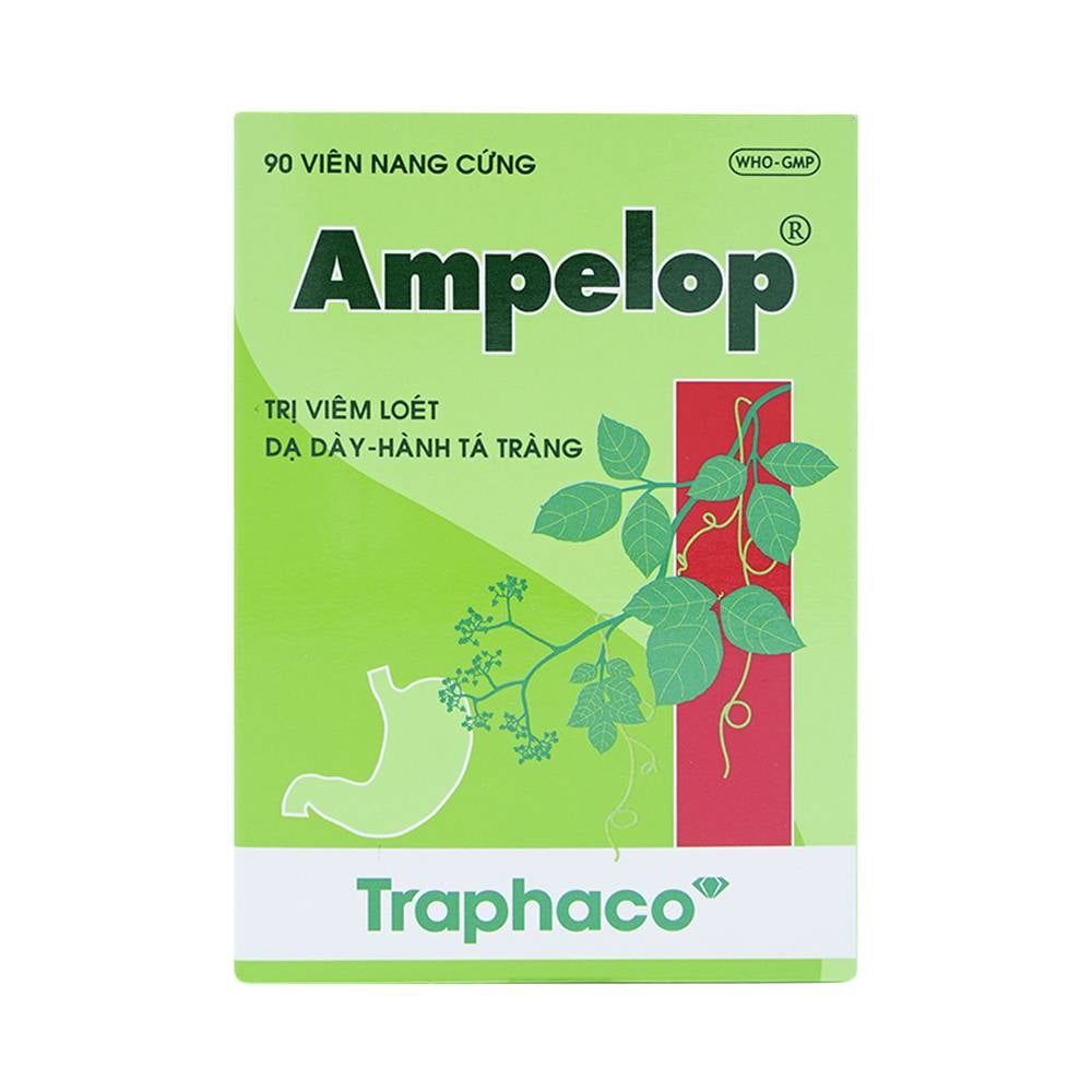 Ampelop - Hỗ Trợ Giảm Viêm Đau Dạ Dày Tá Tràng Hiệu Quả, An Toàn