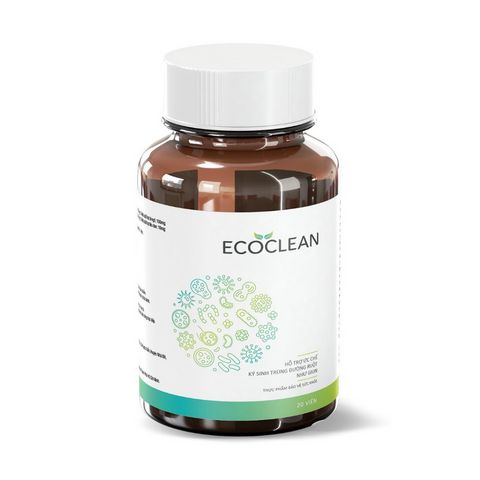 Viên Uống Ecoclean - Hỗ Trợ Giải Độc Gan Giảm Mùi Hôi Miệng Hộp 20 viên