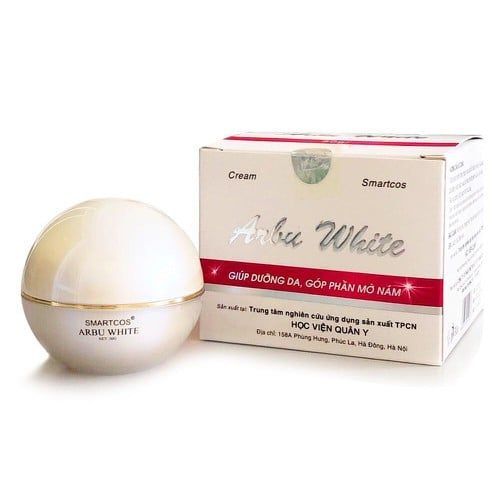 Kem Trị Nám Arbu White HVQY - Hỗ Trợ Làm Mờ Vết Thâm Sạm, Không Đều Màu