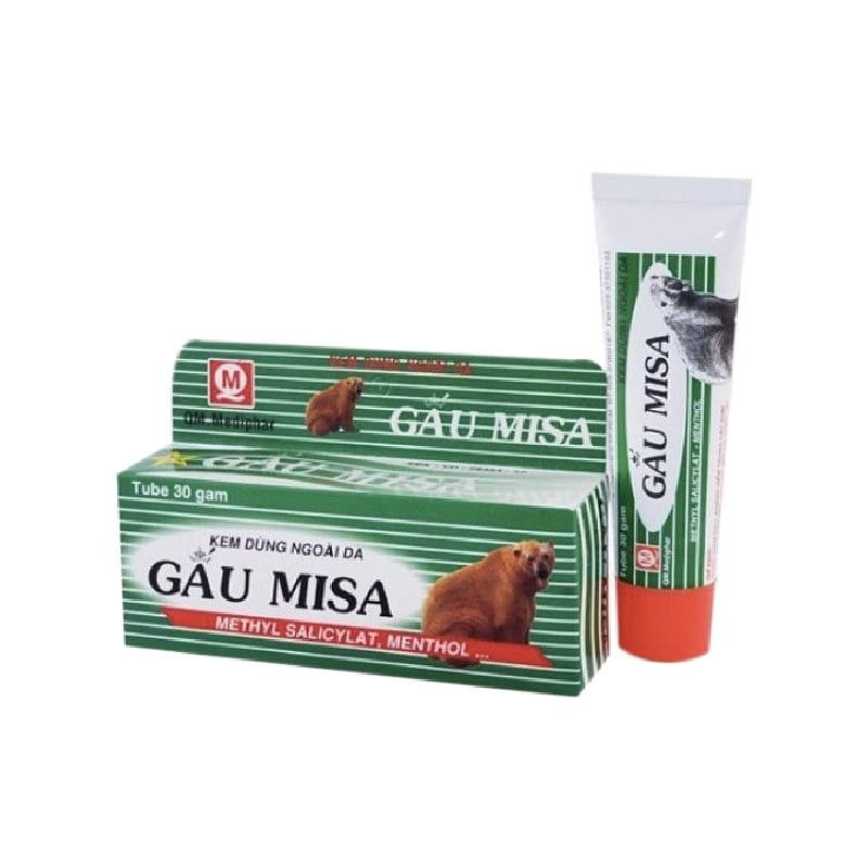 Kem Xoa Bóp Da Gấu Misa – Hỗ Trợ Giảm Đau Nhức Toàn Thân