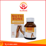  NUTRI BONE ADVANCED Tpbvsk - Giúp Phát Triển Chiều Cao, Giảm Nguy Cơ Còi Xương, Giảm Nguy Cơ Loãng Xương Chuẩn San Marino Hộp 1 Chai 60 Viên 