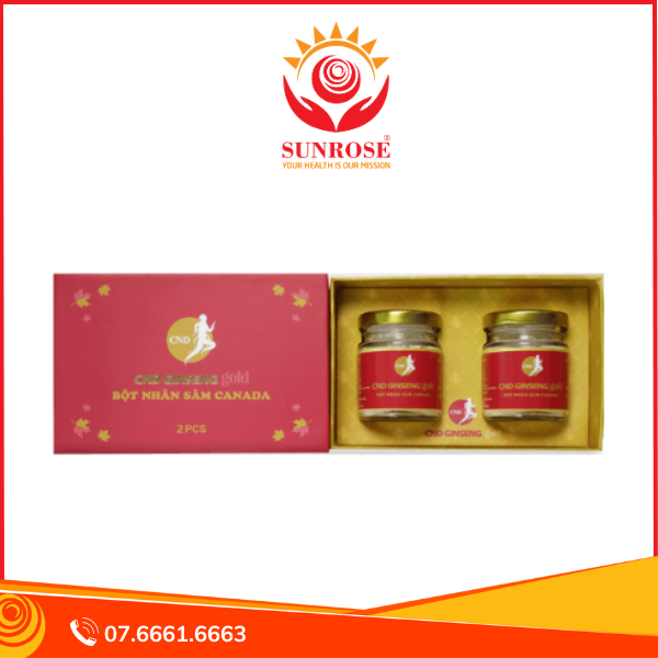  SET 2 BỘT NHÂN SÂM CANADA CND GINSENG 