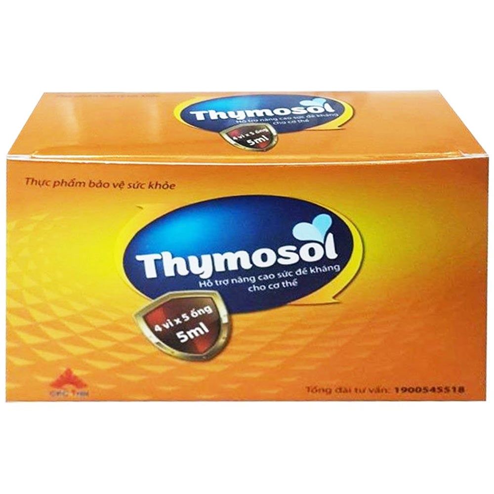 Dung dịch Thymosol CPC1HN tăng sức đề kháng của cơ thể, giảm nguy cơ mắc bệnh đường hô hấp