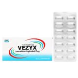 Thuốc Vezyx 5mg Davipharm điều trị viêm mũi dị ứng, mày đay (2 vỉ x 14 viên) 