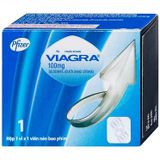  Thuốc Viagra 100mg Pfizer điều trị rối loạn cương dương (1 vỉ x 1 viên) 