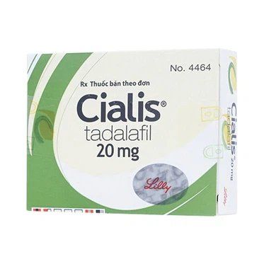  Thuốc Cialis Lilly điều trị rối loạn cương dương (1 vỉ x 2 viên) 