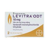  Viên ngậm Levitra ODT 10mg Bayer điều trị rối loạn chức năng cương dương (1 vỉ x 2 viên) 