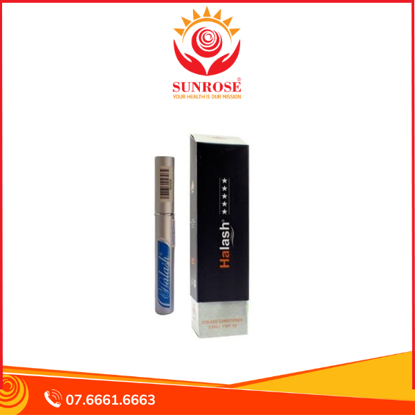 Sản Phẩm Dài Mi Halash - Hỗ Trợ Làm Đẹp Làn Mi Dài Cong Tự Nhiên ( Cây 3.5ml)