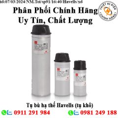 Tụ bù hạ thế Havells (tụ khô) 15KVAR – 3Pha - 440V