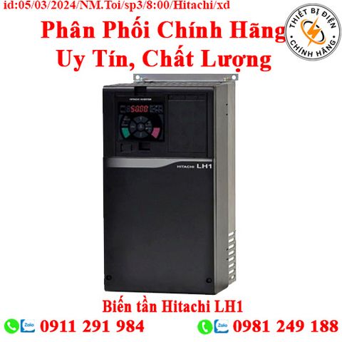 BIẾN TẦN HITACHI LH1-110HFC 2.2kW(3Hp)