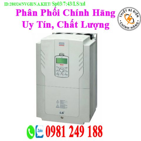 Biến Tần 3 Pha LS SV0022IS7-4NOFD 2.2kW 380V