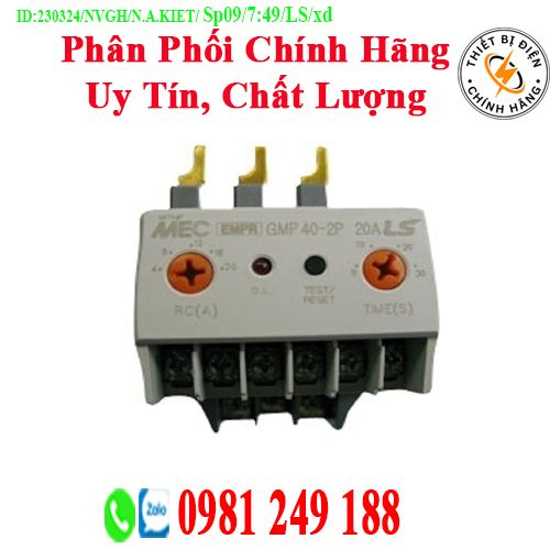 Rơle Điện Tử LS GMP22-2S 0.3~1.5A, 1~5A, 4.4~22A 2STSP ...