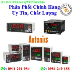 Phân phối Bộ Điều Khiển Nhiệt Độ Autonics các loại chính hãng giá sỉ, chính hãng, toàn quốc