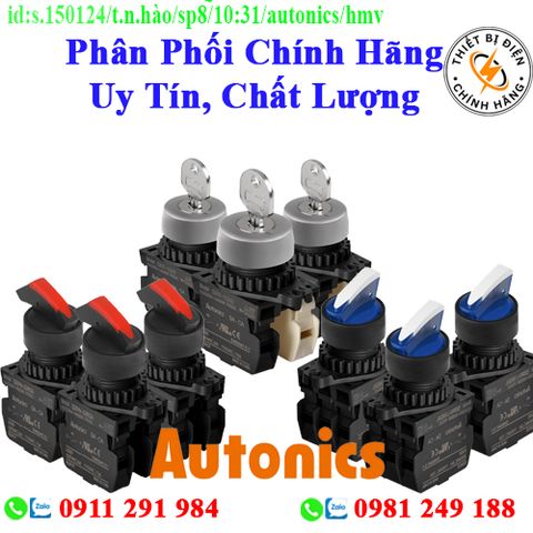 Phân phối Công tắc Autonics các loại chính hãng giá sỉ, chính hãng, toàn quốc