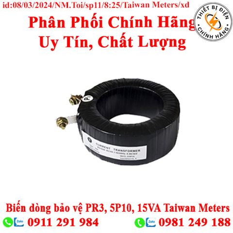 Biến dòng bảo vệ PR3, 5P10, 15VA Taiwan Meters