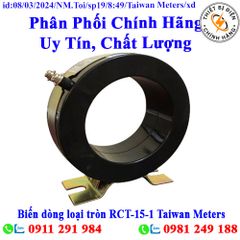 Biến dòng loại tròn RCT-15-1 Taiwan Meters