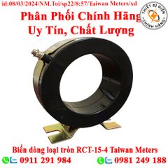 Biến dòng loại tròn RCT-15-4 Taiwan Meters