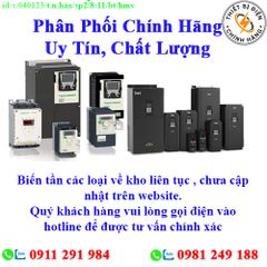 Biến Tần các loại về kho nhiều, chưa cập nhật lên website, liên hệ hotline để biết thêm chi tiết