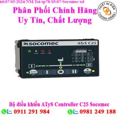 Bộ điều khiển ATyS Controller C25 Socomec