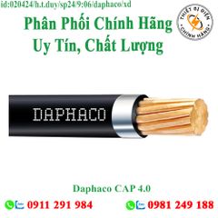 Daphaco CAP 4.0 : Cáp điện lực hạ thế 1 lõi, ruột đồng 600V