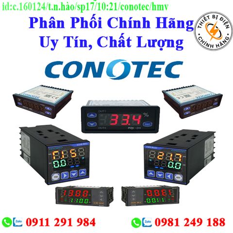 Phân phối Bộ Điều Khiển Nhiệt Độ Conotec chính hãng giá sỉ, chính hãng, toàn quốc