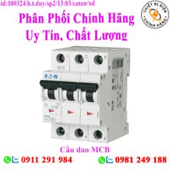 Cầu dao MCB FAZ-C25/3 Eaton