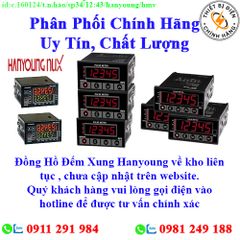 Đồng Hồ Đếm Xung các loại về kho nhiều, chưa cập nhật lên website, liên hệ hotline để biết thêm chi tiết