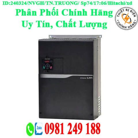 BIẾN TẦN HITACHI LH1-150HFC 4.0kW(5Hp)