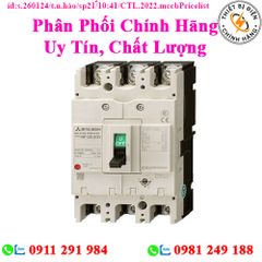 2CJ313A000009 MCCB Chỉnh dòng Mitsubishi NF125-SGV 3P 25-32A