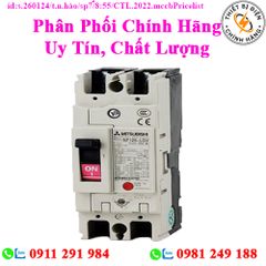 2CJ401A00002L MCCB Chỉnh dòng NF125-LGV 2P 16-20A