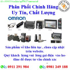 Thiết bị  điện Omron về kho nhiều, chưa cập nhật lên website, liên hệ hotline để biết thêm chi tiết