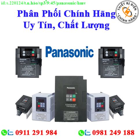 Biến Tần Panasonic các loại giá rẻ, chất lượng, bảo hành chính hãng
