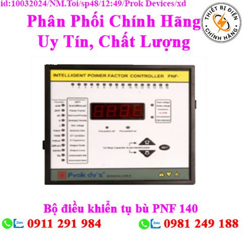 Bộ điều khiển tụ bù PNF 140