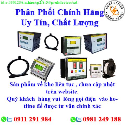 Thiết bị  điện Prok Devices về kho nhiều, chưa cập nhật lên website, liên hệ hotline để biết thêm chi tiết