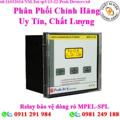 Relay bảo vệ dòng rò MPEL-SPL