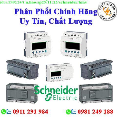 Phân phối PLC Schneider các loại chính hãng giá sỉ, chính hãng, toàn quốc