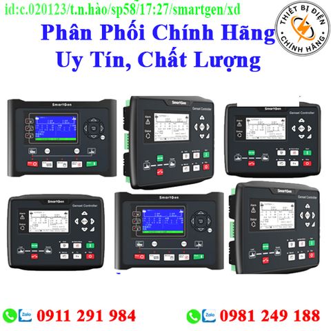 Phân phối Thiết  bị điện Smartgen chính hãng giá sỉ, chính hãng, toàn quốc