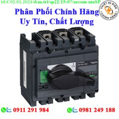 CẦU DAO KHÔNG TỰ ĐỘNG - 31102 - INTERPACT INS250-20