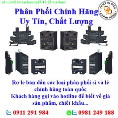 Rơ le bán dẫn các loại về kho nhiều, chưa cập nhật hết sản phẩm, giá, chính sách khuyến mãi, chiết khấu, vui lòng liên hệ để biết thêm chi tiết