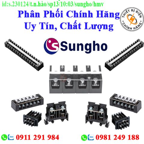 Phân phối Cầu đấu điện Sungho chính hãng giá sỉ, chính hãng, toàn quốc